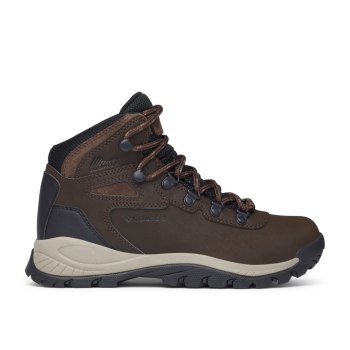 Columbia Ženske Planinarske Cipele - Newton Ridge Plus Waterproof Wide Tamno Smeđe | ZTGB-94103